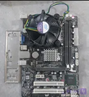 مادربرد ddr3 الایت گروپ مدل G41T- M13 استوک کاملا سالم همراه فن و Cpu E8200