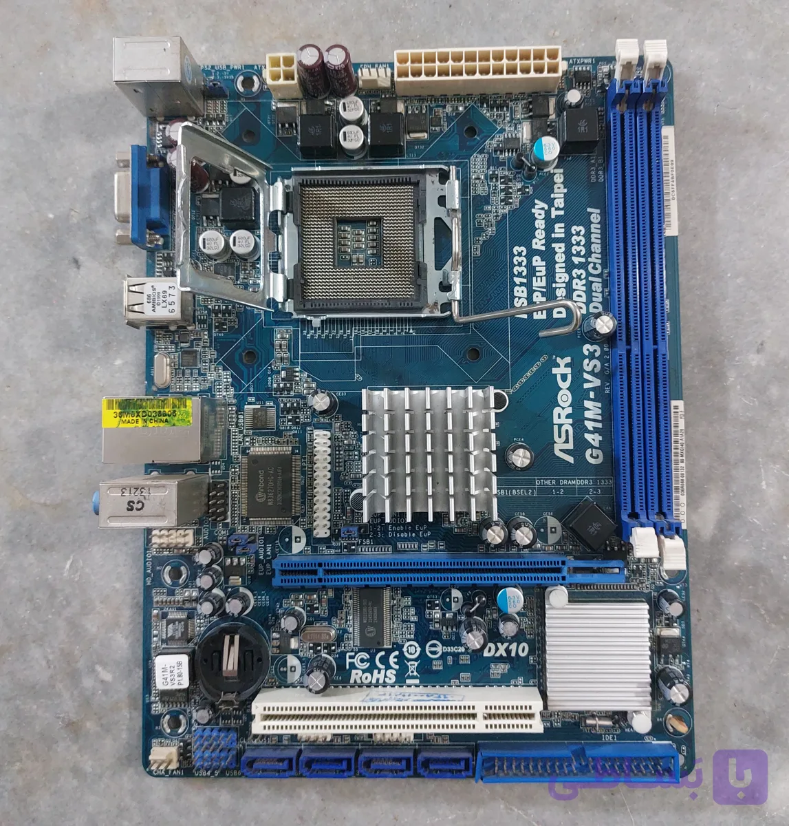 مادربرد ddr3 ازراک مدل G41M-vs3