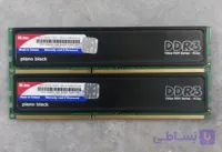 رم 2 گیگ ddr3 دسکتاپ ۱۳۳۳ جفت دوال کانال استوک و کاملا سالم