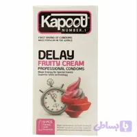 کاندوم تاخیری و طعم‌دار کاپوت مدل Delay Fruity Cream اصل | بهترین قیمت روز با ارسال کاملاً محرمانه - کامدوم