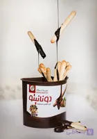 بیسکو بیسکوییت مدادی و شکلات استند 15 عددی