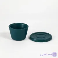 فنجان و نعلبکی سرامیکی اسپرسو زی‌هوم کد ۶ رنگ آبی نُوا ۶۰ میلی‌لیتر