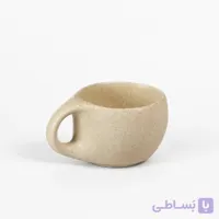 فنجان سرامیکی قهوه‌خوری زی‌هوم مدل خاص کد ۵ رنگ طوسی ۲۵۰ میلی‌لیتر