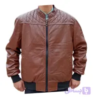 کاپشن مردانه خلبانی چرم طبیعی لاما برند pulls ایتالیا