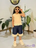 تاپ و شلوارک بچگانه دخترانه