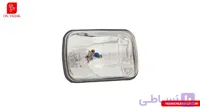چراغ جلو بلوری چهارگوش خط دارKEINTمناسب انواع وانت مزدا،وانت تویوتا