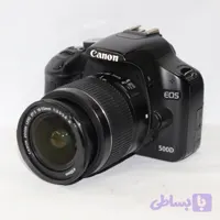 دوربین عکاسی کانن مدل 500D با لنز 18.55 (استوک)