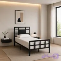 تخت خواب فلزی صنعتی تمام فلزی مستحکم B104