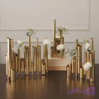 جاشمعی فلزی رو میزی N109