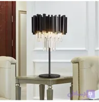 آباژور رومیزی مدرن کریستالی کد C124