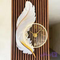 ساعت دیواری دکوراتیو مدرن مدل پر🪶