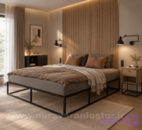 تخت خواب فلزی صنعتی تمام فلزی مستحکم B10۳