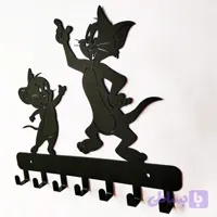آویز لباس لیزری تام و جری