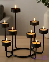 جاشمعی فلزی مدرن رومیزی N112