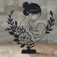 استند رومیزی طرح مادر و کودک