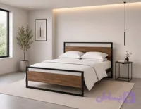 تخت خواب فلزی صنعتی تمام فلزی مستحکم B102