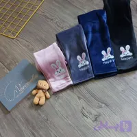 شلوار مخمل پشت کرکدار طرح خرگوش