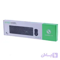 کیبورد و ماوس بی‌سیم Limeide مدل W100