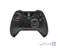 دسته بازی بی‌سیم تسکو مدل TG 135W با اتصال دانگل USB دارای 16 کلید و شوک
