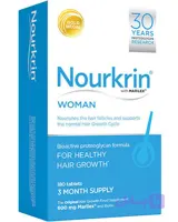 قرص نورکرین بانوان مدل Nourkrin Woman بسته ۱۸۰ عددی