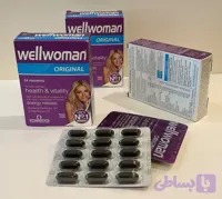 کپسول ولومن اورجینال ویتابیوتیکس (تعداد ۳۰ عددی) | Vitabiotics Wellwoman Original