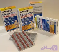 قرص گلوکزامین ۱۶۵۰ تتسپت آلمان (۴۰ عددی)