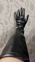 دستکش بلند چرم با کیفیت زنانه و مردانه