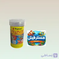غذای ماهی آکواریوم تروپیکال(گرانول تقویت رنگ ماهی ویتالیتی کالر)حجم55ml