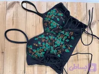 کراپ کاپدار طرح برجسته برند Shein