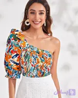 شومیز رومی وارداتی آبرنگی برند Shein