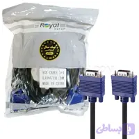 کابل مانیتور رویال مدل ROYAL VGA 3+4