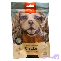 تشویقی جویدنی سگ ونپی مدل مرغ کبابی Wanpy Chicken Skewers وزن 100 گرم