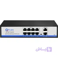 سوئیچ شبکه کیوپلاس مدل PL-P8002G