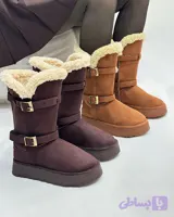 کفش نیم بوت آگ بلند دخترانه-کد 5089