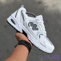 کفش کتونی ورزشی و طبی نیوبالانس 530 مردانه و زنانه زیره ایربولینگ و کف دوخت شده کد 66693