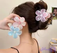 کلیپس بابونه سه تایی شاین دار