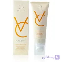 فوم شست‌وشوی صورت استیلن مدل vitamin c مناسب برای انواع پوست حجم 100 میلی‌لیتر