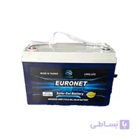 باتری ۱۰۰ آمپرساعت دیپ سایکل ژل، ۱۲ ولت EURONET مدل BLUE