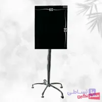 تخته وایت برد شیشه ای مدیریتی (گلس برد) ۸۰×۱۰۰ پایه دار