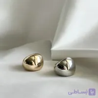 انگشتر فشن گوی مسترکوالیتی رنگ ثابت ضد حساسیت استیل  (تنوع در اسلاید)