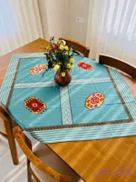 رومیزی و سفره ضدلک طرح سنتی