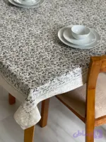 رومیزی و سفره پارچه ای ضدلک طرح گلپران