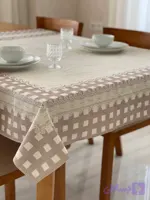 رومیزی و سفره ضدلک طرح موکا