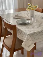رومیزی و سفره ضدلک طرح لوزی (کد 80T8N)