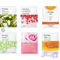 ماسک ورقه ای 10 عددی صورت خارجی هر کدام 25 گرم