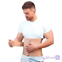 شکم بند الاستیک تنفسی با کش دوبل برند کیورد کد 420204