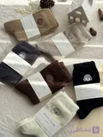 جوراب ساقدار موهر طرح سگ