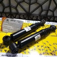 2 دو کمک فنر پژو سمند دنا عقب (راست + چپ) Foolad sanat بدون واسطه گارانتی طلایی