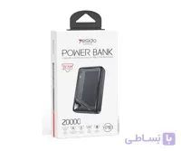 پاوربانک Yesido YP83 20000mAh با شارژ سریع 22.5W