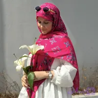 روسری وال ترک نخی LV